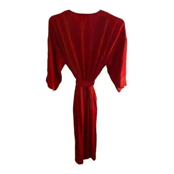 Vintage Victorias Secret Red Robe‎ - Picture 5 of 7